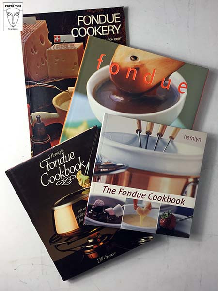 Collection Of Fondue Cookbooks